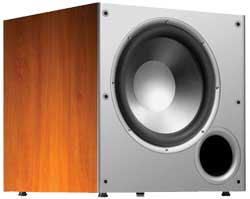 PSW10 Cherry 10-Inch 50-watt Powered Subwoofer image